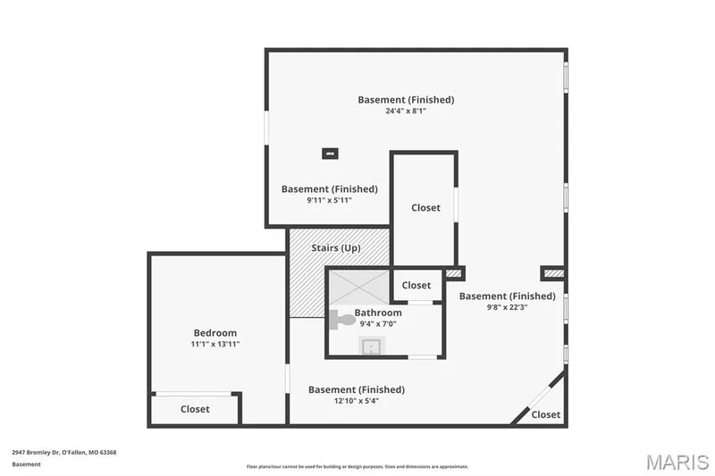 Floor plan — 2947 Bromley Drive, O'Fallon, MO 63368
