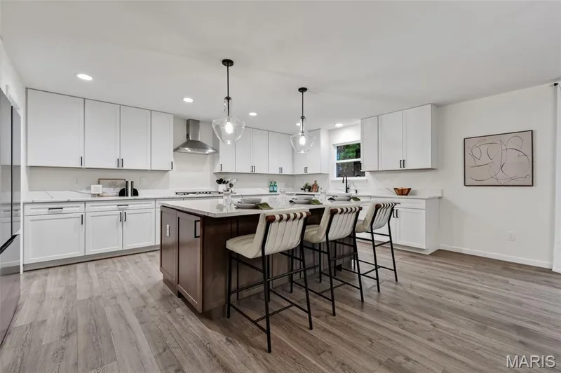 Sleek and modern kitchen with all the finishes you're looking for — 310 Osprey Court, Lake St. Louis, MO 63367