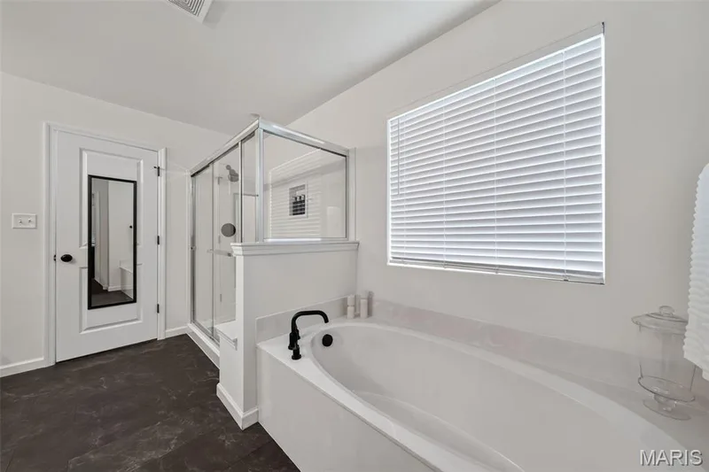 Separate soaking tub and stand up shower — 310 Osprey Court, Lake St. Louis, MO 63367