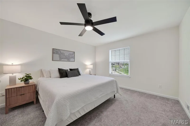 Bedroom #2 with private bath access — 310 Osprey Court, Lake St. Louis, MO 63367