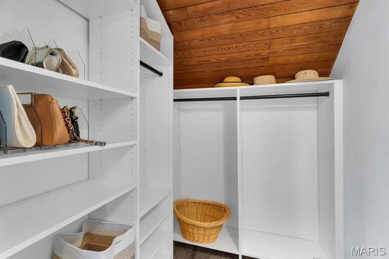 Walk-in closet with custom storage — 915 N Kingshighway Street, St Charles, MO 63301
