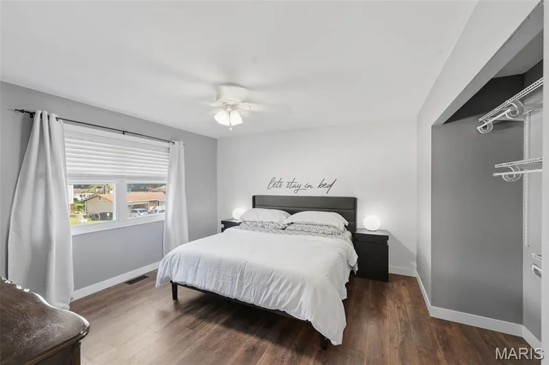 Primary bedroom is big! Closet doors will be installed before closing. — 17 Oak Hill Lane, St Peters, MO 63376