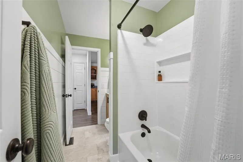 This bathroom is beautiful and brand new! — 17 Oak Hill Lane, St Peters, MO 63376
