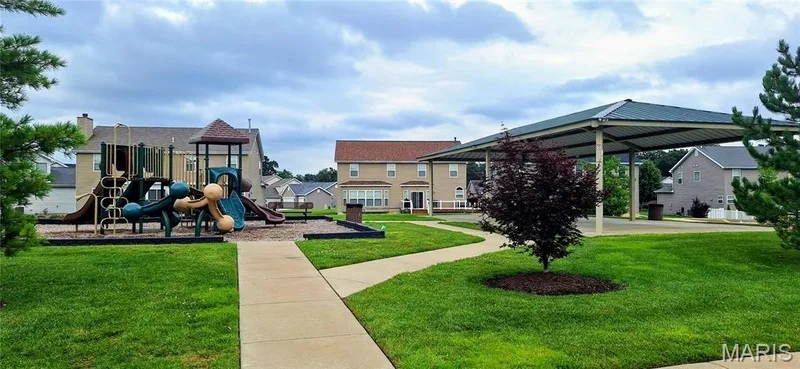 Subdivision Playground & Pavilion is nearby — 492 Pleasant Breeze Drive, Wentzville, MO 63385