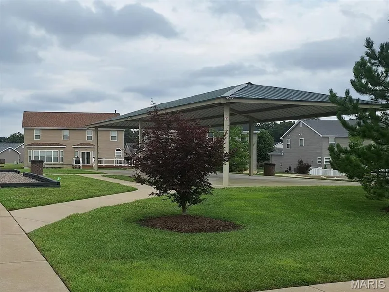 Large subdivision Pavilion is nearby — 492 Pleasant Breeze Drive, Wentzville, MO 63385