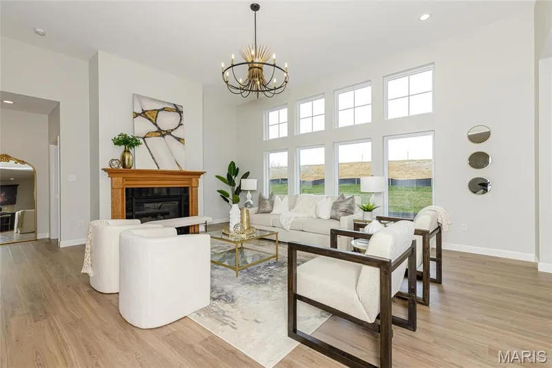 Photo representation of a similar home.  Some features shown may be optional. — 1 Arlington II - E4 @ Harvest Heritage, O'Fallon, MO 63385