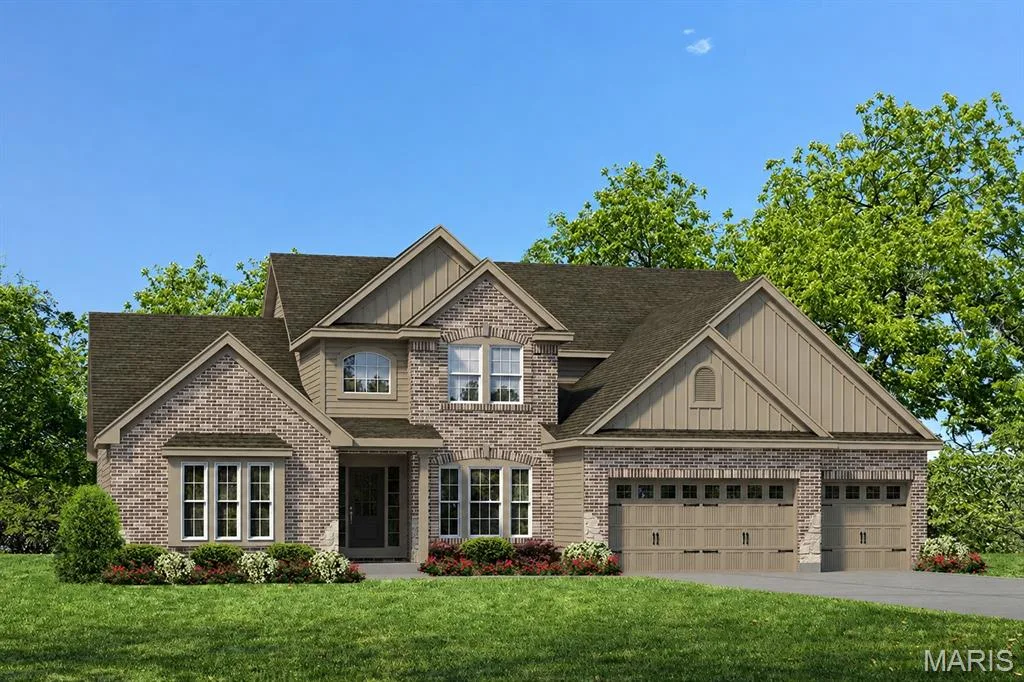 Rendering of Elevation — 1 Wyndham E3 @ Harvest Heritage, O'Fallon, MO 63385