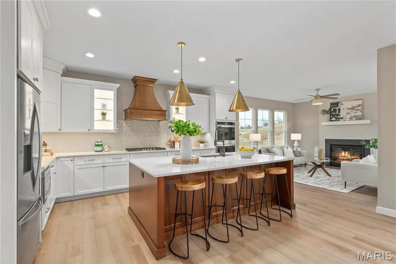 Photo representation of a similar home.  Some features shown may be optional. — 1 Wyndham E3 @ Harvest Heritage, O'Fallon, MO 63385