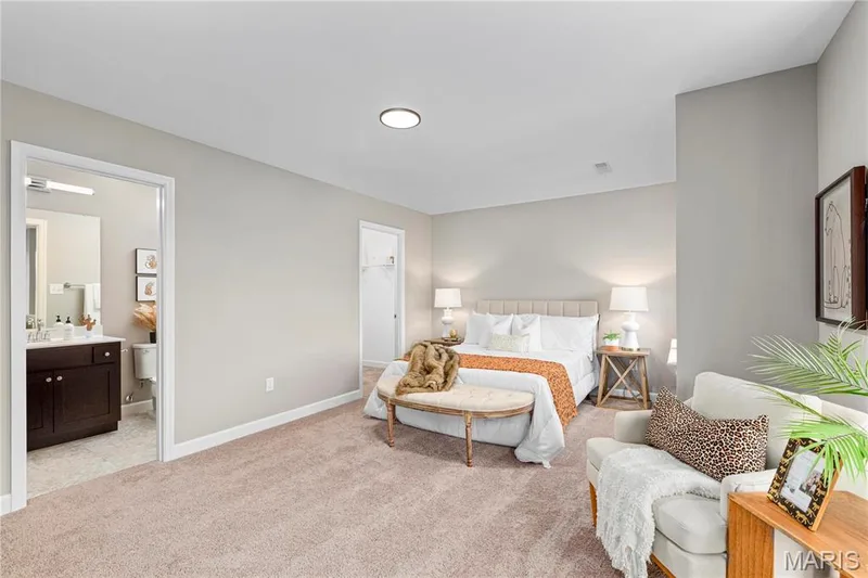 Photo representation of a similar home.  Some features shown may be optional. — 1 Wyndham E4 @ Harvest Heritage, O'Fallon, MO 63385