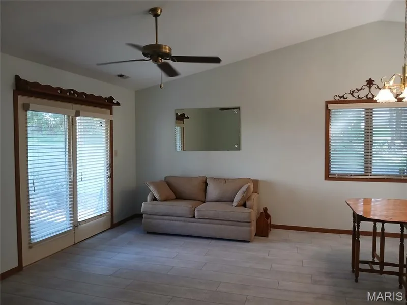 Living Room Leads to Outside Patio. — 2498 Fox Bridge Court #19, Lake St. Louis, MO 63367