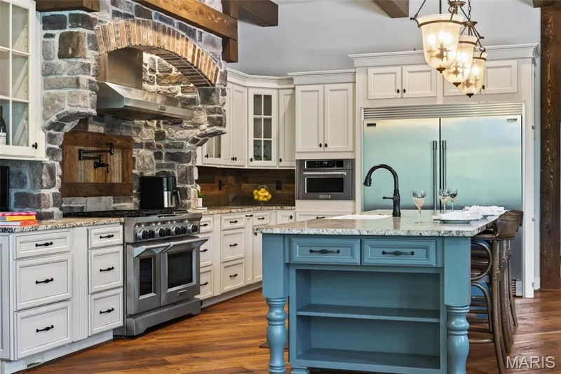 Gorgeous custom features in the chef's kitchen — 1950 Diehr Road, Wentzville, MO 63385