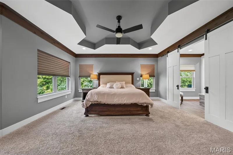 Spacious primary bedroom suite — 1950 Diehr Road, Wentzville, MO 63385