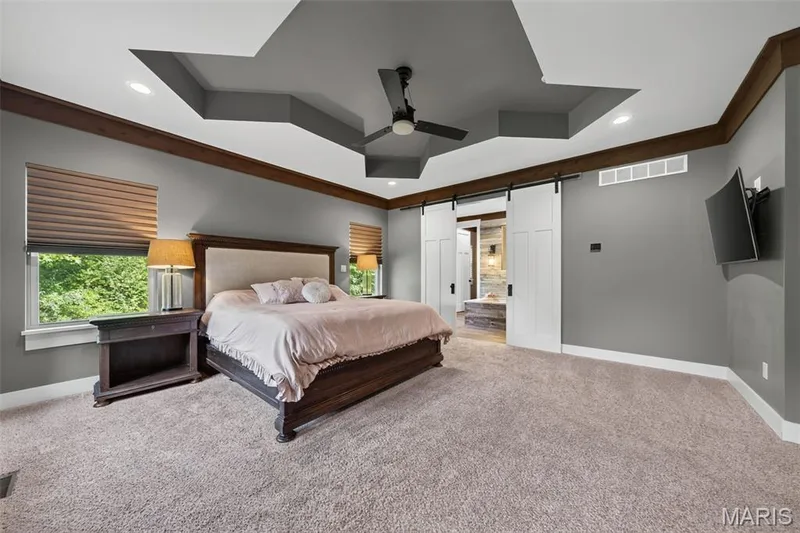 Accent ceiling with fan and recessed lighting — 1950 Diehr Road, Wentzville, MO 63385
