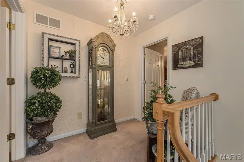 Another chandelier! — 868 Natchez Drive, St Charles, MO 63303
