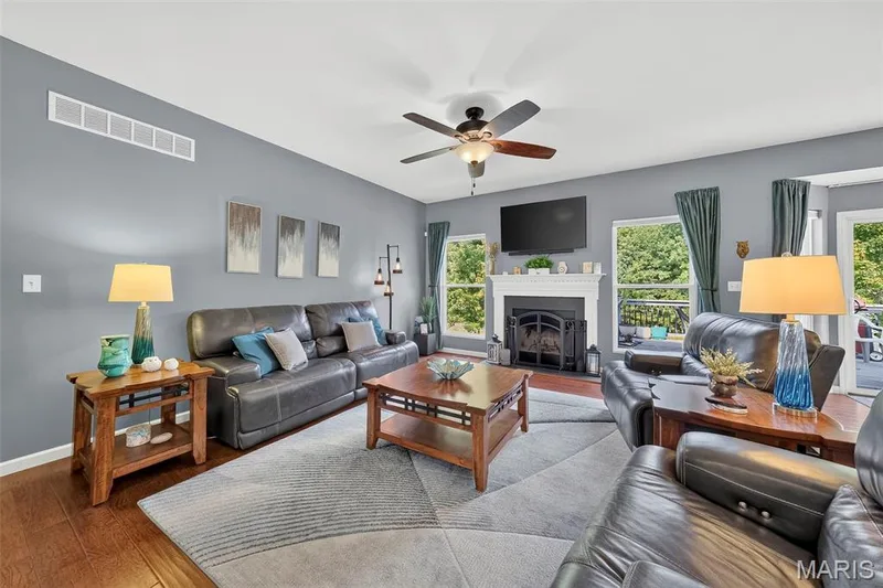 Open concept with 9ft. ceilings throughout. — 1125 Crystal Creek Parkway, Wentzville, MO 63385