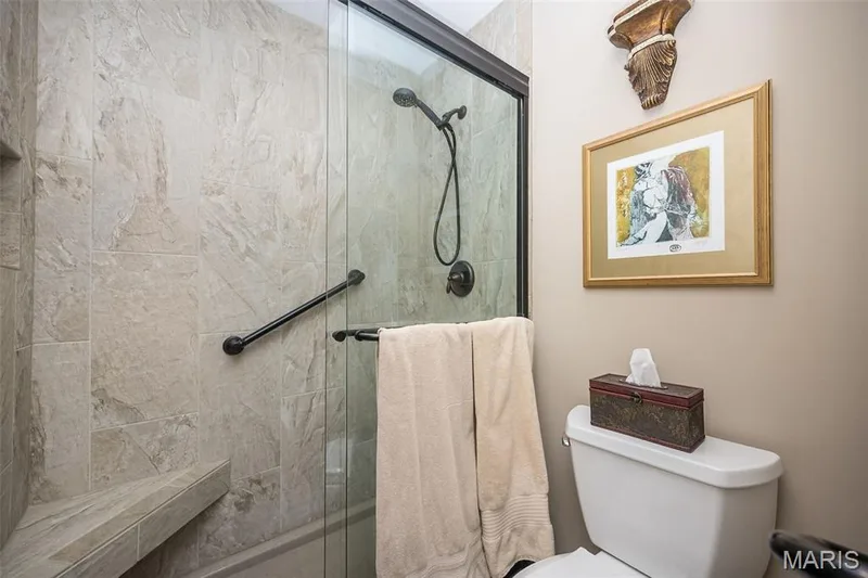 Accesible primary shower — 1512 Bedford Forge Court #19, Chesterfield, MO 63017