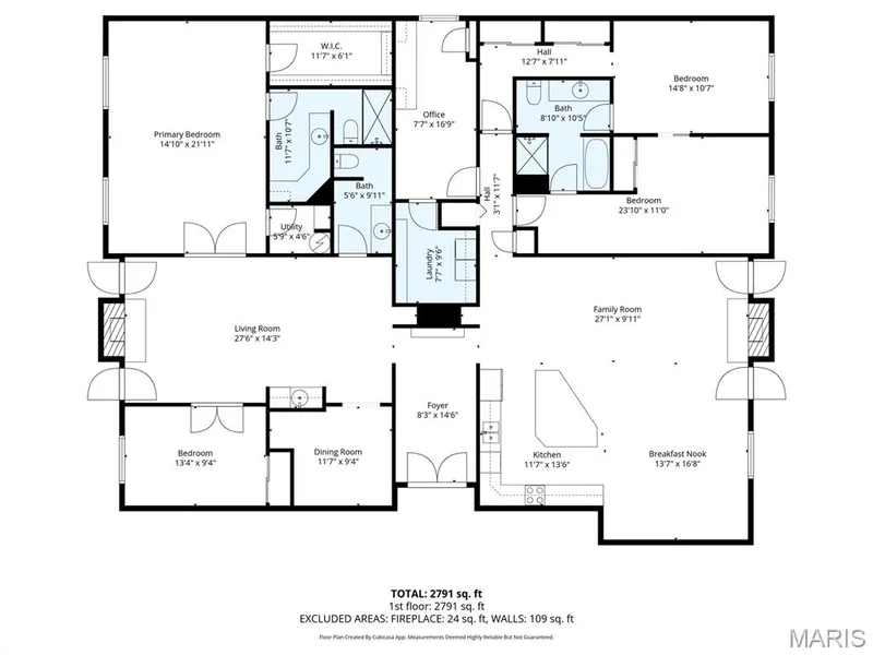 View of home floor plan — 1512 Bedford Forge Court #19, Chesterfield, MO 63017