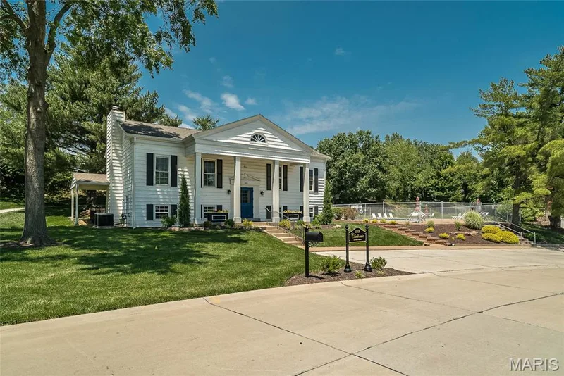 View of the Brandywine Cluhouse — 1512 Bedford Forge Court #19, Chesterfield, MO 63017