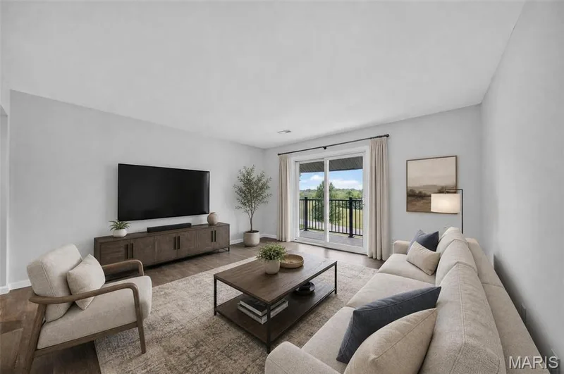 Living Room *Virtually Staged* — 1823 Gascony Parc Drive #1823, Lake St. Louis, MO 63367