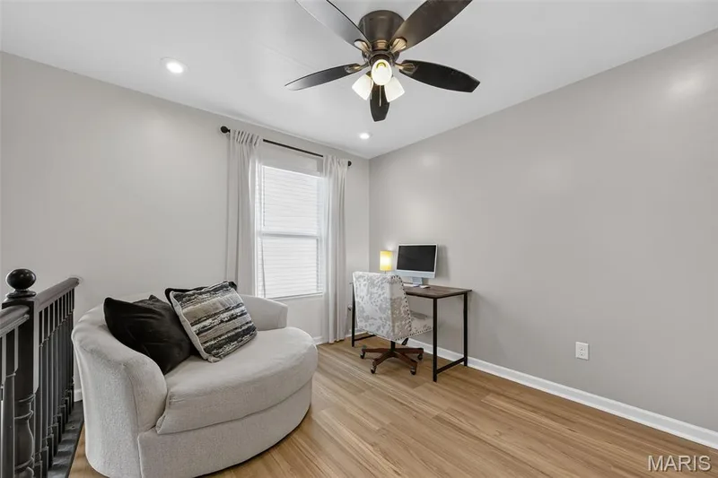 Like a different view while working or want to get away from the daily hustle and bustle? Here's your spot in the loft! — 2211 Eagle River Drive, O'Fallon, MO 63366