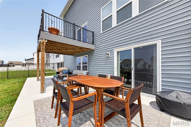 Two levels of outdoor entertaining! — 2211 Eagle River Drive, O'Fallon, MO 63366