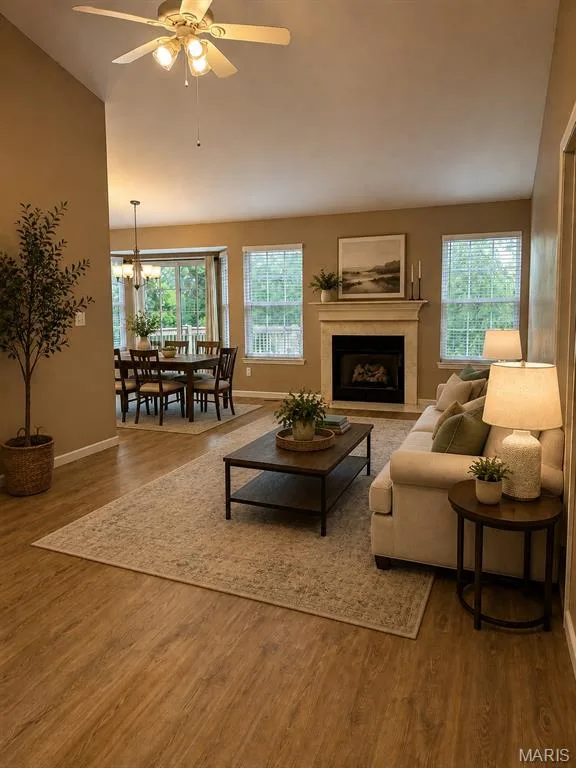 AI Staged photo — 620 Grayhawk Circle, Wentzville, MO 63385