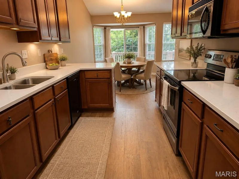 AI Staged photo — 620 Grayhawk Circle, Wentzville, MO 63385