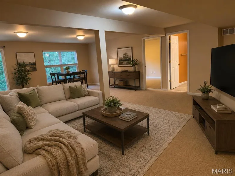 AI staged photo — 620 Grayhawk Circle, Wentzville, MO 63385
