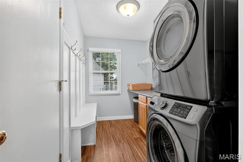 Main Floor Laundry with Built In Cubby Space — 307 Camilla Drive, O'Fallon, MO 63366