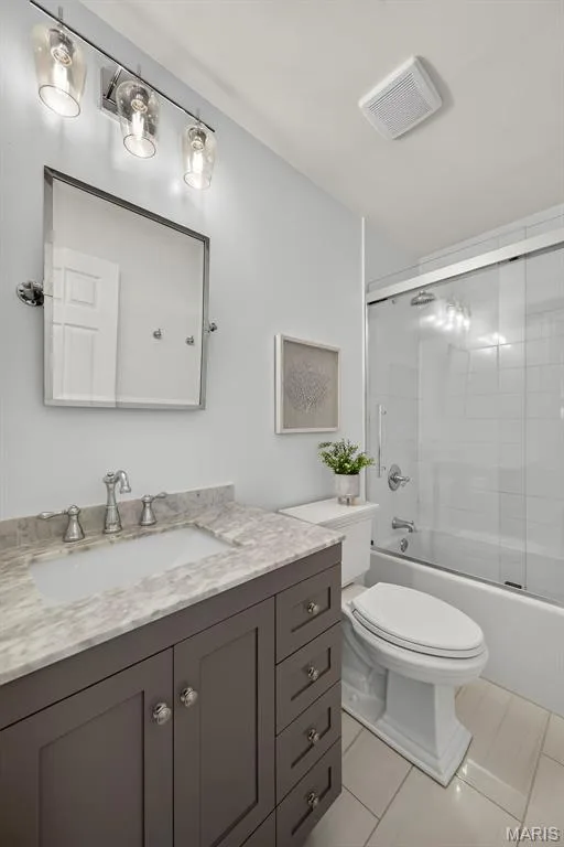 Remodeled Full Hall Bathroom — 3253 Camp Street, St Charles, MO 63301