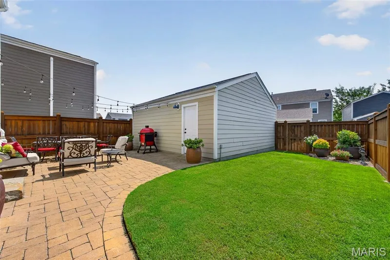 Versatile Back Yard with Patio and Green Space — 3253 Camp Street, St Charles, MO 63301