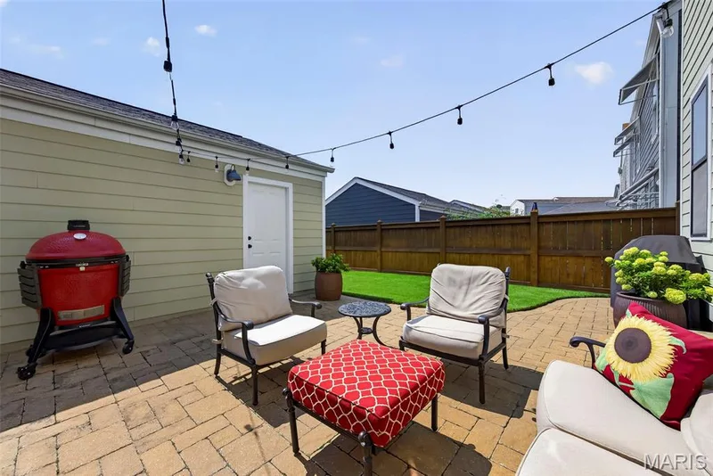 Beautiful Courtyard with Access to 2 Car Garage — 3253 Camp Street, St Charles, MO 63301