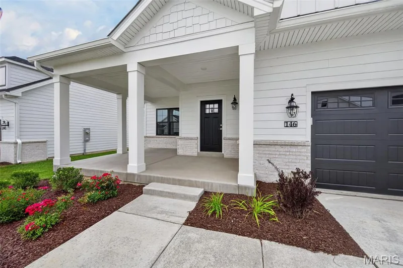 Large, Covered Front Porch — 146 Haven Ridge Court, Dardenne Prairie, MO 63368