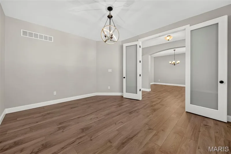 8 Foot Glass Double Doors in Main Floor Office — 106 Downview Drive, O'Fallon, MO 63368