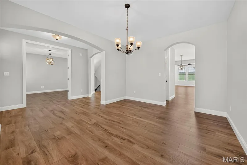 Dining Room Across from Main Floor Office — 106 Downview Drive, O'Fallon, MO 63368
