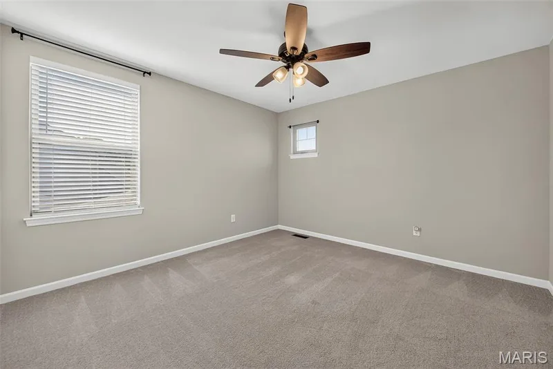 Secondary Bedroom with Walk in Closet and Private Bath — 106 Downview Drive, O'Fallon, MO 63368