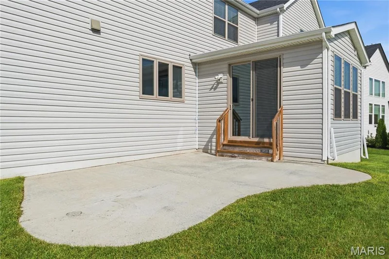Patio off of Sun/Hearth Room — 106 Downview Drive, O'Fallon, MO 63368