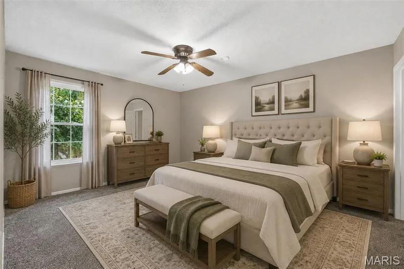 Virtually staged — 1523 Shadow Lane, St Charles, MO 63303
