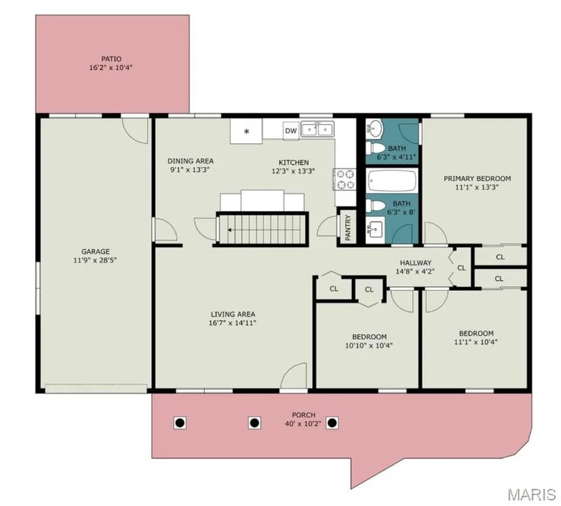 Main Floor — 39 Oxbow Road, St Peters, MO 63376