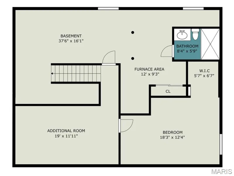 Lower Level — 39 Oxbow Road, St Peters, MO 63376