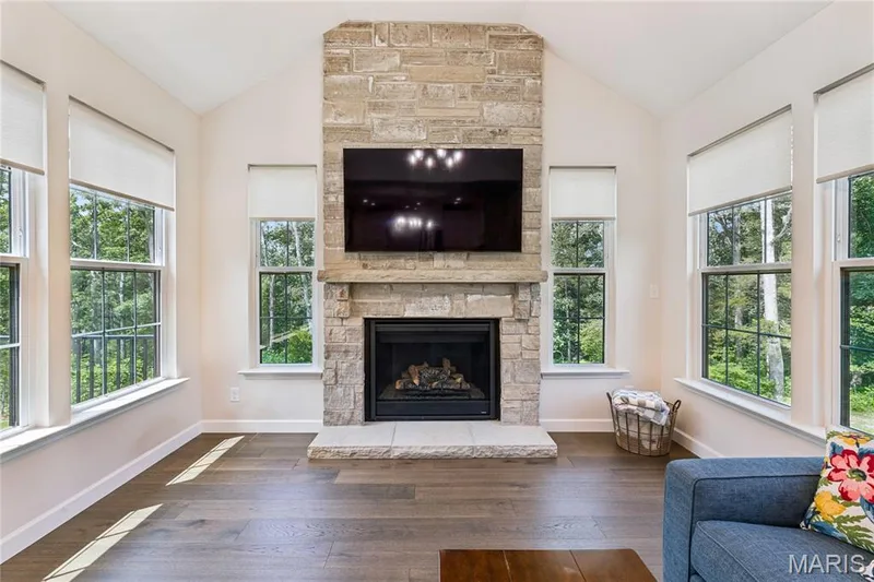 Hearth room off of Kitchen. — 5 Timberdel Place, Foristell, MO 63348