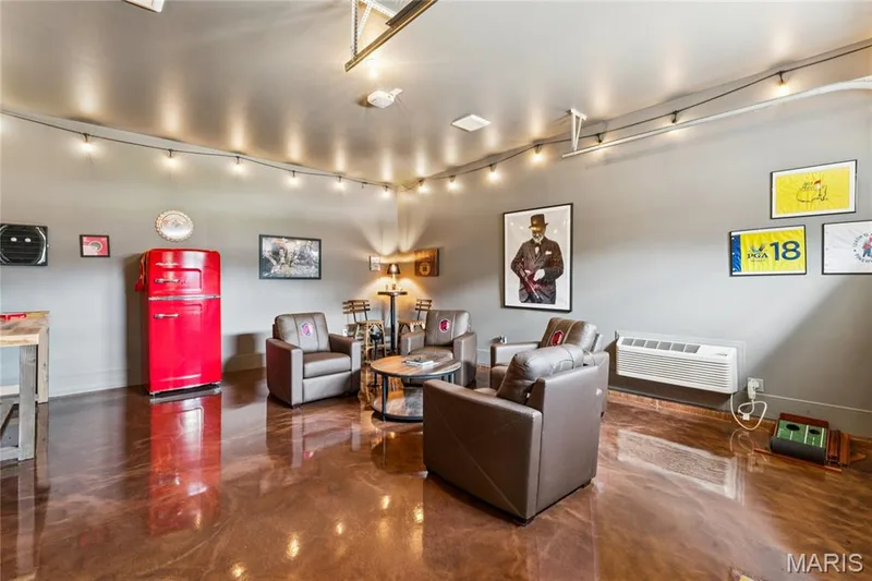 Man Cave (4th Garage) Heated/Air Conditioned and vented. — 5 Timberdel Place, Foristell, MO 63348