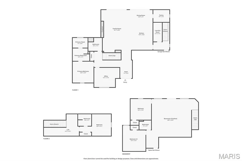 Floor plan — 3 Millers Court, O'Fallon, MO 63366