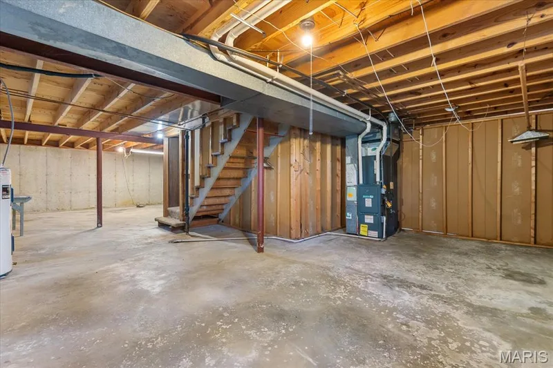 Unfinshed Lower Level — 1001 Wilmington Drive, St Charles, MO 63301