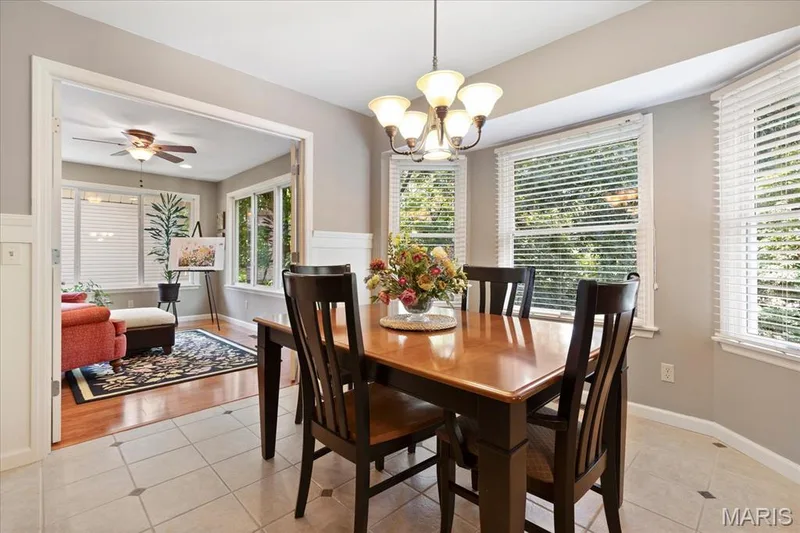 Breakfast Room — 1131 Black Forest Drive, St Charles, MO 63301