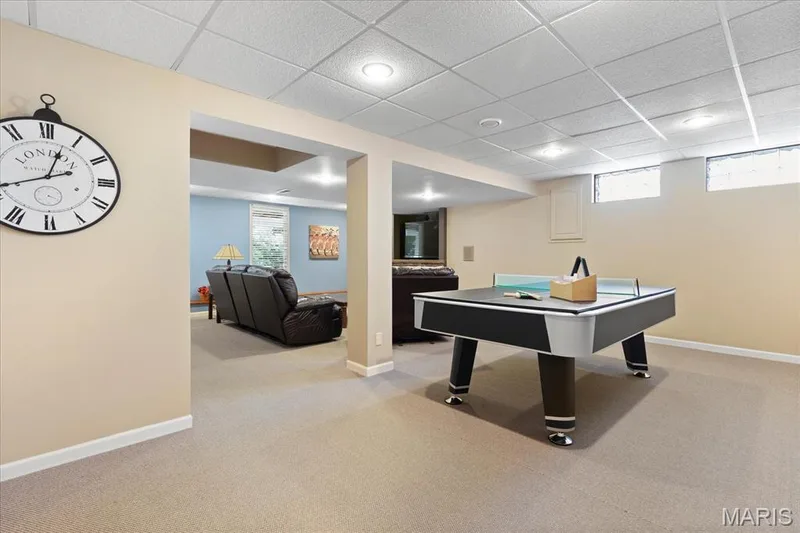 Lower Level Recreational Room — 1131 Black Forest Drive, St Charles, MO 63301