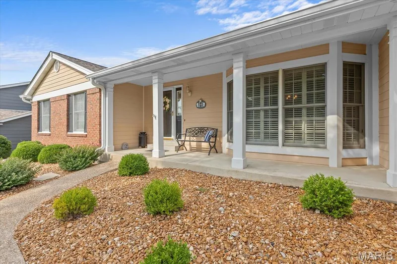 Covered Porch — 358 Carriage Trail Court, O'Fallon, MO 63368