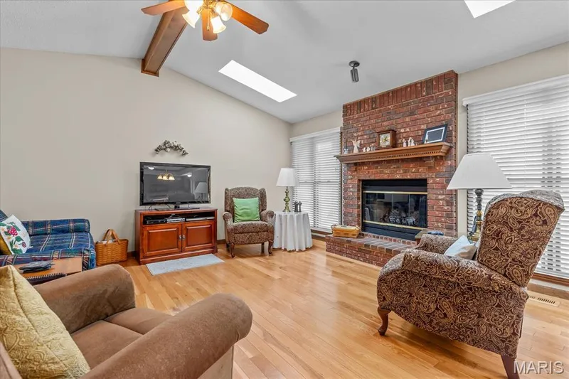 Gas Fireplace — 358 Carriage Trail Court, O'Fallon, MO 63368