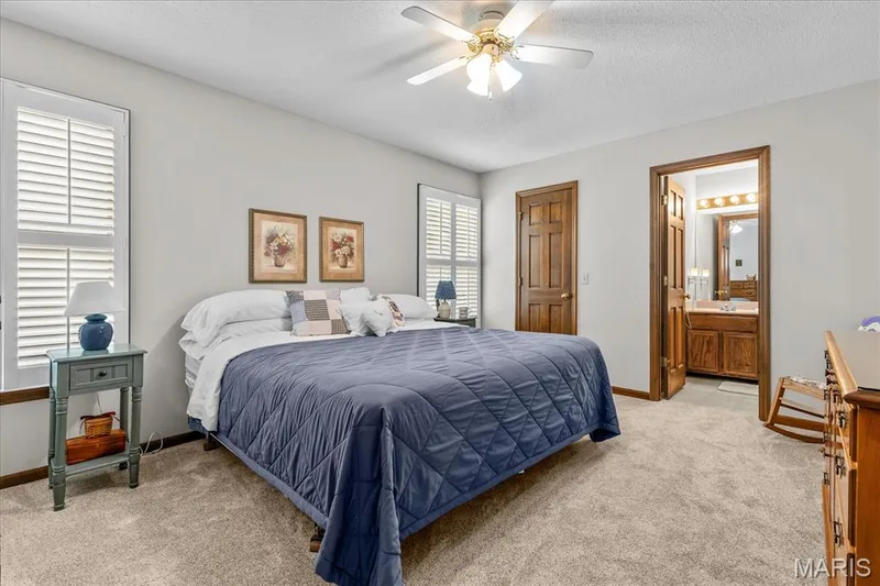 Primary Bedroom — 358 Carriage Trail Court, O'Fallon, MO 63368