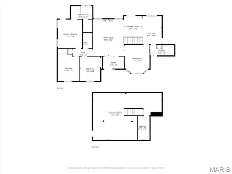 Full Floor Plan — 358 Carriage Trail Court, O'Fallon, MO 63368